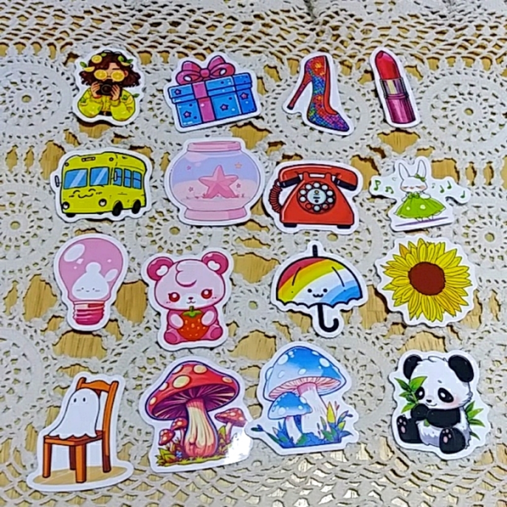 Colorful peel off  stickers